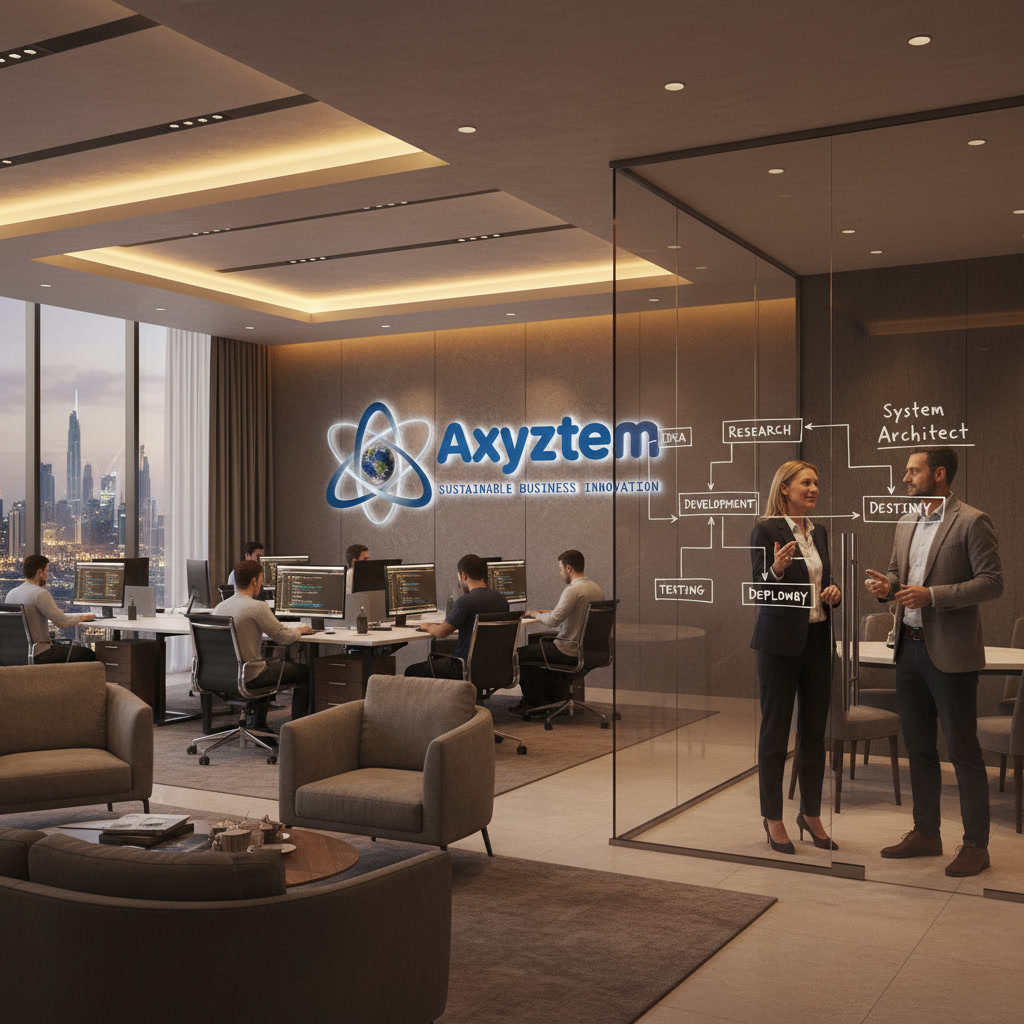 CEO & Architect in Axyztem Office